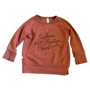 Childhoods Clothing Timphaven On Terra Cotta Crewneck Sweatshirt